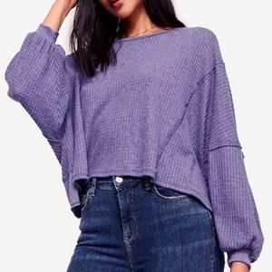 HP🎉Free People Open-Back Dolman Sleeve Top, NWT
